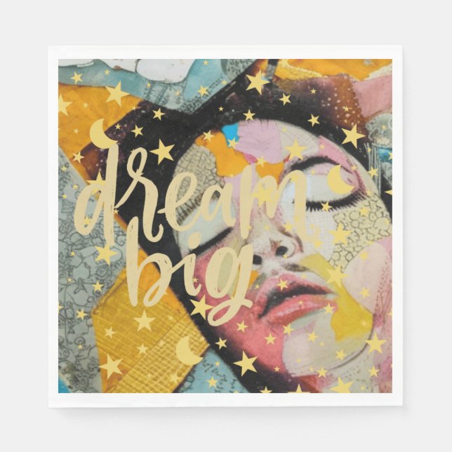 Servilleta De Papel Dream Big (Anverso)