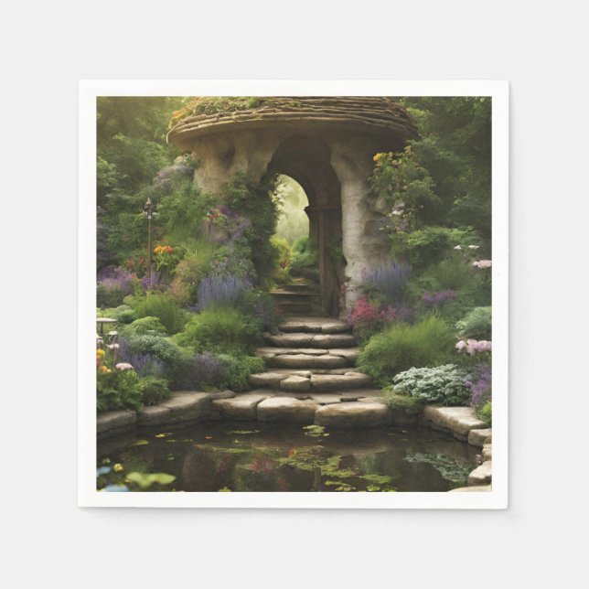 Servilleta De Papel Dream Garden (Anverso)