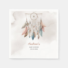 Servilleta De Papel Dreamcatcher Boho Pastel