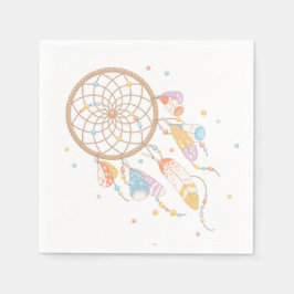 Servilleta De Papel Dreamcatcher Tribal Boho Baby