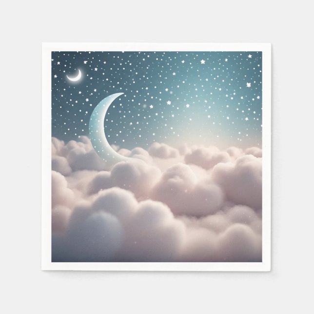 Servilleta De Papel Dreamy Cloud Pastel (Anverso)