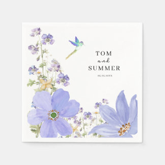 Servilleta De Papel Dreamy Lilac Wedding