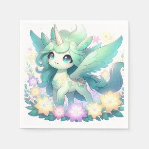 Servilleta De Papel Dreamy Unicorn Baby Shower