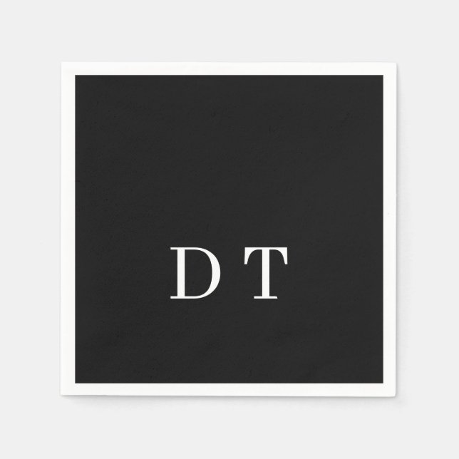Servilleta De Papel DT Initials Lighter – La Edición de Regalo Premium (Anverso)