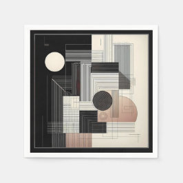 Servilleta De Papel Dual‑Tone Geometry