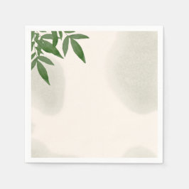 Servilleta De Papel Ducha beige verde