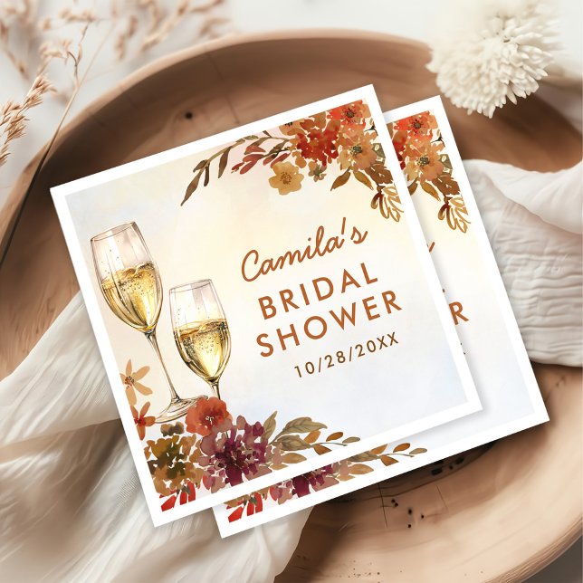 Servilleta De Papel Ducha Boho Floral Bridal (Subido por el creador)