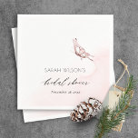 SERVILLETA DE PAPEL DUCHA BRIDAL DE LA MARIPOSA DEL COLOR DE AGUA DE R<br><div class="desc">Para cualquier personalización adicional o cualquier otro elemento que coincida,  no dude en ponerse en contacto conmigo en yellowfebstudio@gmail.com</div>
