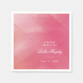 Servilleta De Papel Ducha Británica Bright Boho Ombre