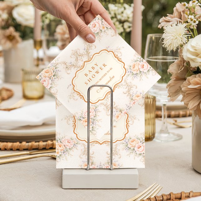 Servilleta De Papel Ducha de Baroque Rosas Suaves para el Bebé (Subido por el creador)
