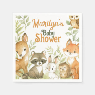 Servilleta De Papel Ducha de Bebé Animales Bebés Lindos