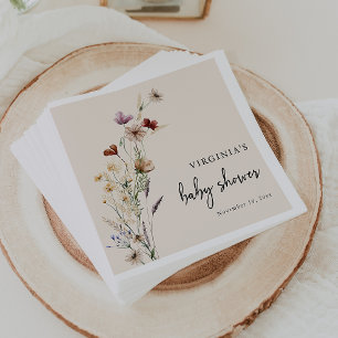 Servilleta De Papel Ducha de Bebé Boho