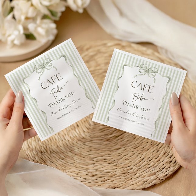 Servilleta De Papel Ducha de Bebé Café Arco Neutro Retro Bebe (Subido por el creador)