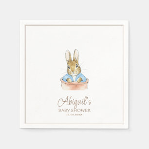 Servilleta De Papel Ducha de Bebé de Conejito