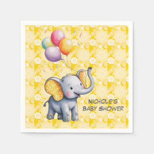 Servilleta De Papel Ducha de bebé de elefante bebé con orejas de lunar