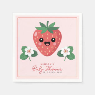 Servilleta De Papel Ducha de bebé de fresa Kawaii