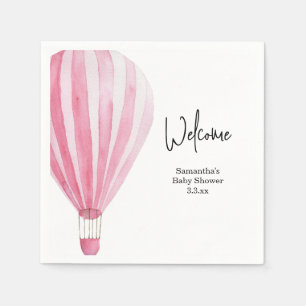 Servilleta De Papel Ducha de bebé de globo aerostático caliente