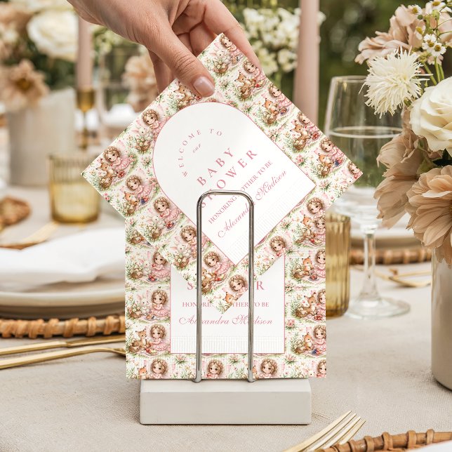Servilleta De Papel Ducha de Bebé de Hada Elegante (Subido por el creador)