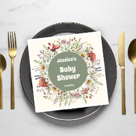 Servilleta De Papel Ducha de Bebé de Hongo