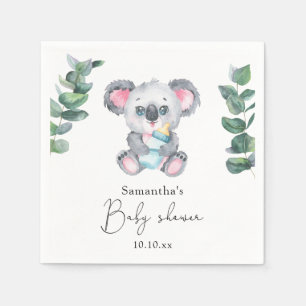 Servilleta De Papel Ducha de bebé de koala