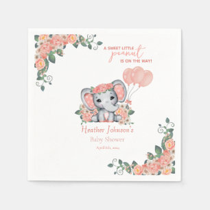 Servilleta De Papel Ducha de Bebé de la Niña Elefante