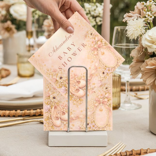 Servilleta De Papel Ducha de Bebé de la Princesa Encantada (Subido por el creador)