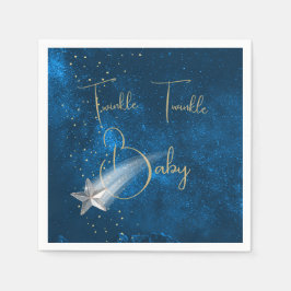 Servilleta De Papel Ducha de Bebé Destellos de Estrellas