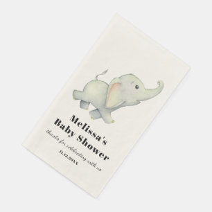Servilleta De Papel Ducha de Bebé Elefante Jungla