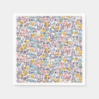 Servilleta De Papel ducha de bebé en tonos pastel