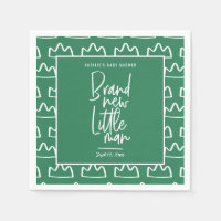 Ducha de bebé escrita a mano moderna