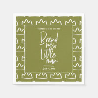 Ducha de bebé escrita a mano moderna