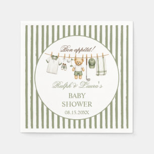 Servilleta De Papel Ducha de bebé Golf Little Putter Bear