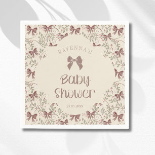 Servilleta De Papel Ducha de bebé Hojas de Salvia Calabacín Pequeño