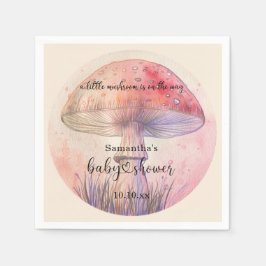 Servilleta De Papel Ducha de bebé hongo amanita muscaria