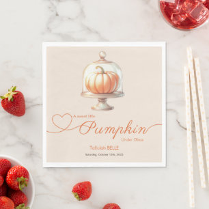 Servilleta De Papel Ducha de bebé Little Pumpkin – Otoño Chic
