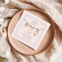 Ducha de bebé Little Putter Pink Golf Clothesline