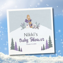 Ducha de Bebé Little Snowboarder Mountain