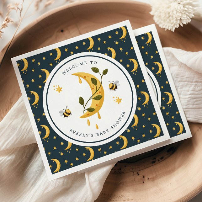 Servilleta De Papel Ducha de Bebé Luna Abejorro Celestial (Subido por el creador)