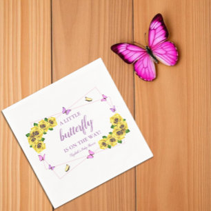 Servilleta De Papel Ducha de Bebé Mariposa Pequeña
