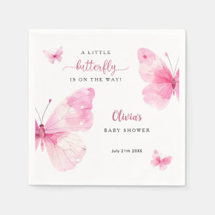Servilleta De Papel Ducha de Bebé Mariposa Pequeña