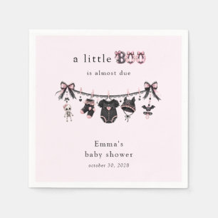 Servilleta De Papel Ducha de bebé niña Little Boo Clothesline Girl