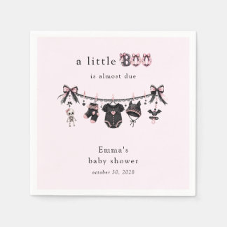 Servilleta De Papel Ducha de bebé niña Little Boo Clothesline Girl