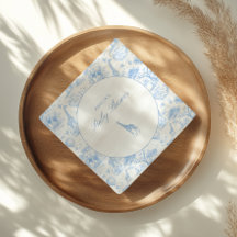 Ducha de Bebé Niño Blue Safari Toile De Jouy