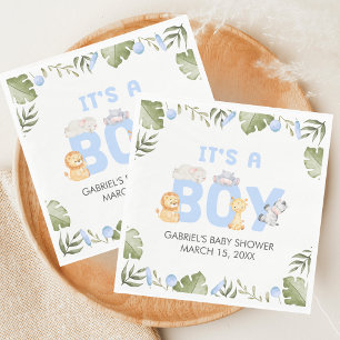 Servilleta De Papel Ducha de bebé safari niño