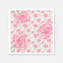 Ducha de Boda Floral Clavel Rosa