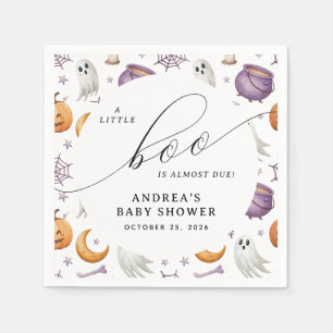 Servilleta De Papel Ducha de Halloween Little Boo Baby