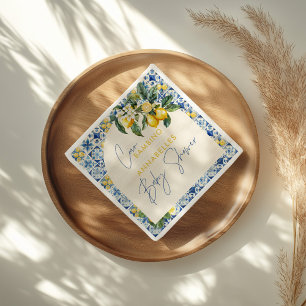 Servilleta De Papel Ducha de limón greco de Ciao Bambino