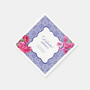 Servilleta De Papel ducha de novia buganvilla italiana