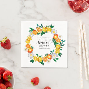 Servilleta De Papel Ducha de novia con azulejos azules de la Italia me