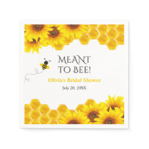 Ducha de Novia con Panal Amarillo para Abeja